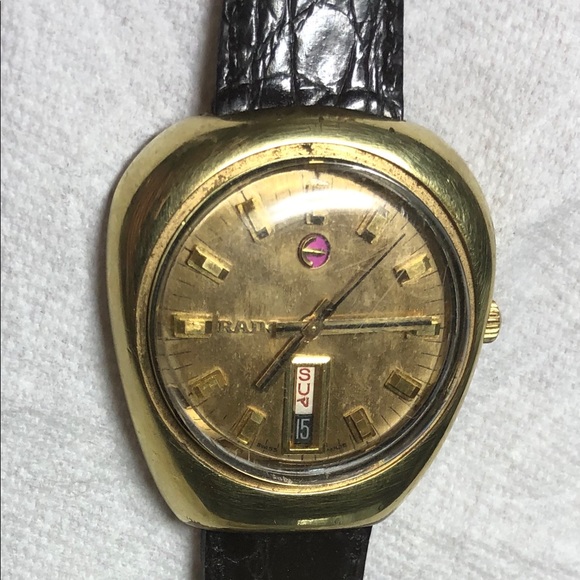 14K Rolled Gold Rado 1950s Golden Gate Gold filled Automatic AM Band - Picture 7 of 10